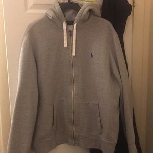 Polo Ralph Lauren Hoodie Grey Men Sz XXL